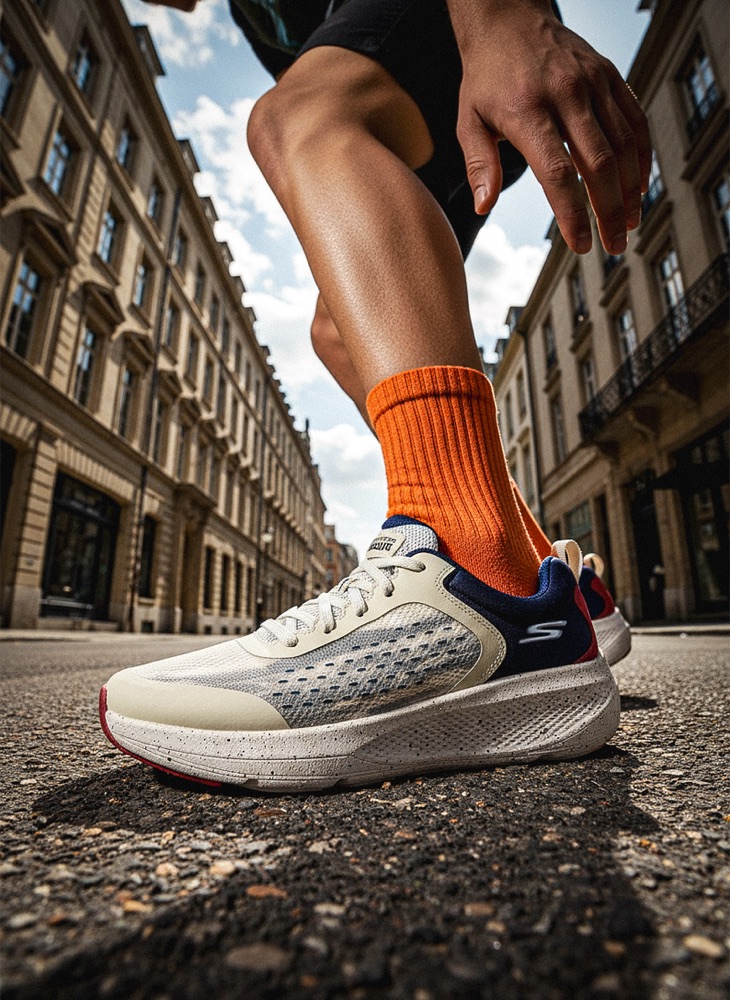 AI footwear product visual